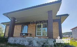 Дом 100м&sup2;, 1-этажный, участок 10 сот.  