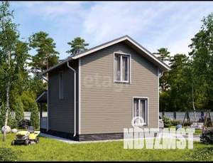 Дом 59м&sup2;, 1-этажный, участок 10 сот.  