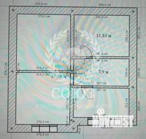 Коттедж 120м&sup2;, 2-этажный, участок 6 сот.  
