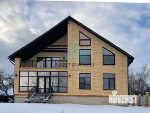 Дом 340м&sup2;, 3-этажный, участок 14 сот.  