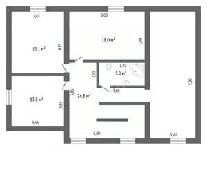 Дом 350м&sup2;, 2-этажный, участок 14 сот.  