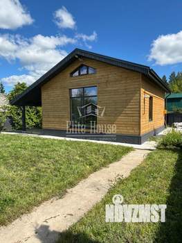 Коттедж 54м&sup2;, 1-этажный, участок 4 сот.  