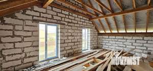 Дом 129м&sup2;, 2-этажный, участок 6 сот.  