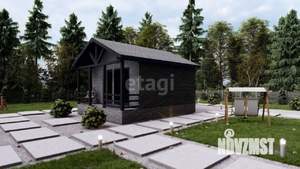 Дом 36м&sup2;, 1-этажный, участок 8 сот.  