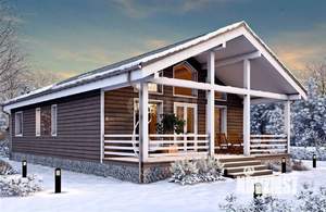 Дом 65м&sup2;, 1-этажный, участок 6 сот.  