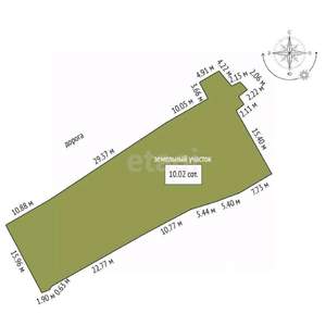 Дом 30м&sup2;, 1-этажный, участок 10 сот.  