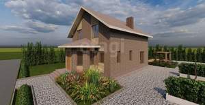 Дом 144м&sup2;, 2-этажный, участок 5 сот.  