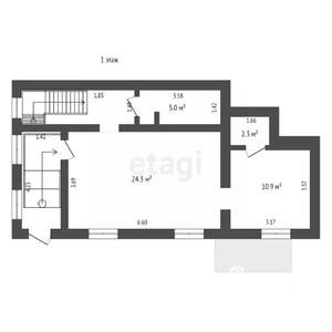 Таунхаус 184м², 3-этажный, участок 7 сот.  