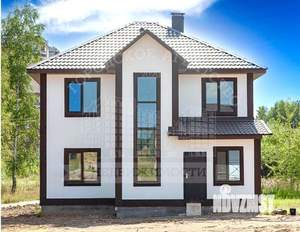 Коттедж 150м&sup2;, 2-этажный, участок 5 сот.  