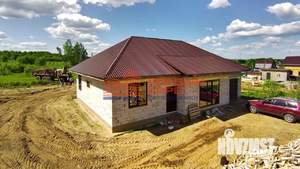 Дом 100м&sup2;, 1-этажный, участок 6 сот.  