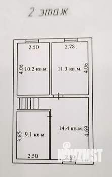 Дача 118м&sup2;, 2-этажный, участок 12 сот.  