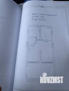 Дом 72м&sup2;, 1-этажный, участок 8 сот.  