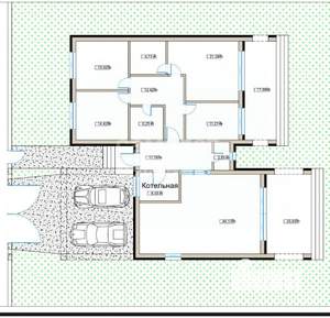 Дом 160м&sup2;, 1-этажный, участок 10 сот.  