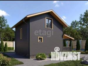 Дом 59м&sup2;, 1-этажный, участок 10 сот.  