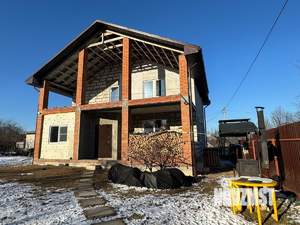 Дом 120м², 2-этажный, участок 9 сот.  