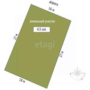 Дача 15м&sup2;, 1-этажный, участок 5 сот.  