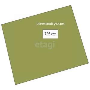 Дача 795м&sup2;, 2-этажный, участок 8 сот.  