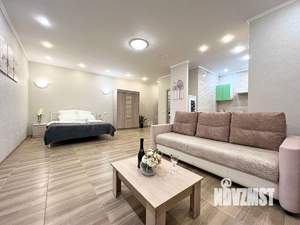 1-к квартира, посуточно, 40м2, 1/1 этаж