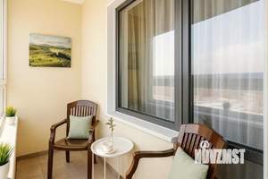 1-к квартира, посуточно, 40м2, 12/25 этаж