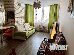 Студия квартира, посуточно, 42м2, 12/18 этаж