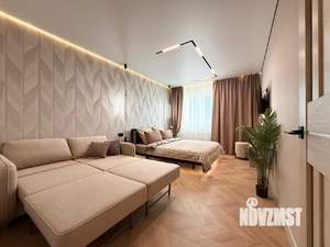 1-к квартира, посуточно, 43м2, 6/9 этаж