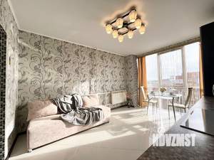 1-к квартира, посуточно, 44м2, 9/16 этаж