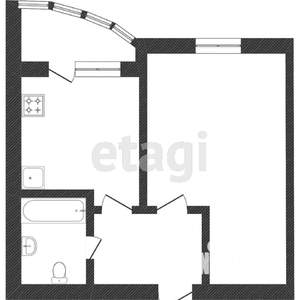 1-к квартира, на длительный срок, 38м2, 8/9 этаж