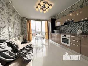 1-к квартира, посуточно, 44м2, 9/16 этаж