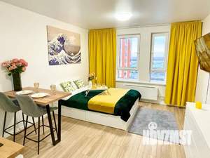 Студия квартира, посуточно, 25м2, 23/25 этаж