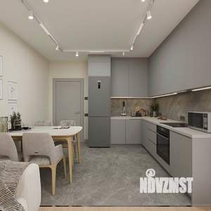 1-к квартира, вторичка, 44м2, 7/17 этаж