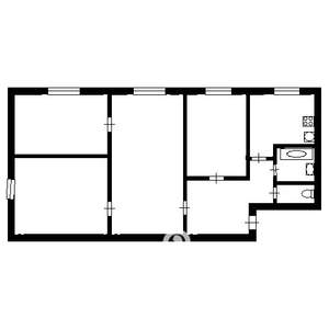 4-к квартира, вторичка, 63м2, 4/5 этаж
