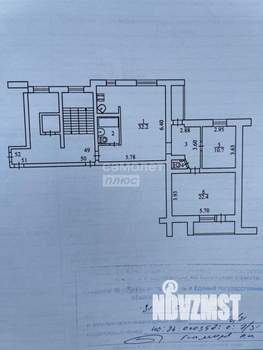 3-к квартира, вторичка, 78м2, 4/9 этаж