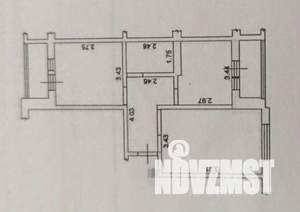 2-к квартира, вторичка, 62м2, 4/10 этаж