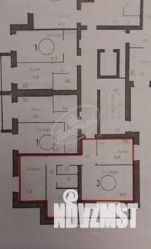 3-к квартира, вторичка, 85м2, 5/9 этаж
