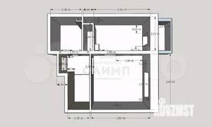 1-к квартира, вторичка, 35м2, 8/9 этаж