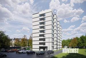 1-к квартира, строящийся дом, 43м2, 8/9 этаж