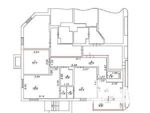 3-к квартира, вторичка, 77м2, 1/9 этаж