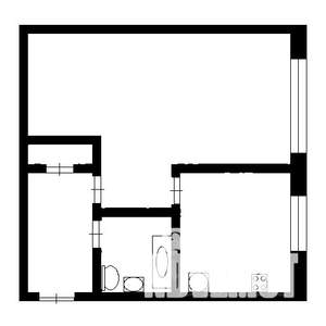 1-к квартира, вторичка, 33м2, 4/4 этаж