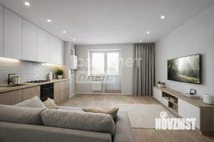 1-к квартира, вторичка, 49м2, 7/9 этаж