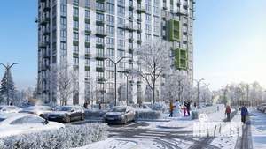 1-к квартира, вторичка, 44м2, 10/16 этаж