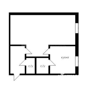 1-к квартира, вторичка, 32м2, 1/5 этаж