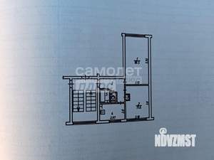 2-к квартира, вторичка, 45м2, 2/2 этаж
