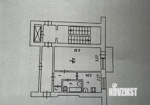 1-к квартира, вторичка, 33м2, 5/9 этаж