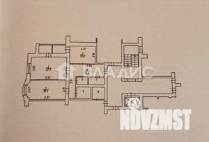2-к квартира, вторичка, 83м2, 5/9 этаж