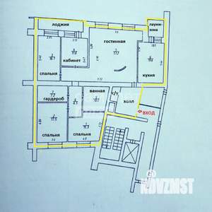 4-к квартира, вторичка, 170м2, 6/9 этаж