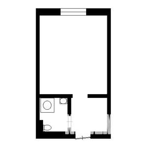 1-к квартира, вторичка, 30м2, 5/5 этаж