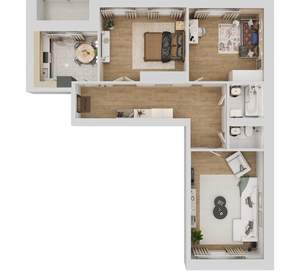 3-к квартира, вторичка, 87м2, 1/3 этаж