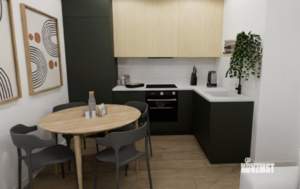 Студия квартира, строящийся дом, 24м2, 22/25 этаж