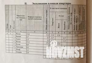 2-к квартира, вторичка, 51м2, 5/5 этаж