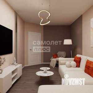 2-к квартира, вторичка, 55м2, 2/12 этаж